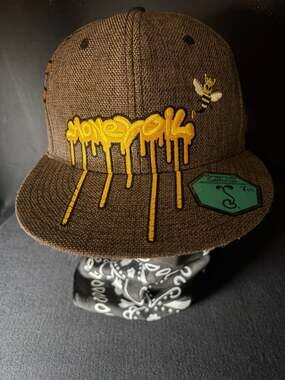 Grassroots hat **RARE** honey oil collectible. Sohiyo x Grassroots. Size 71/2